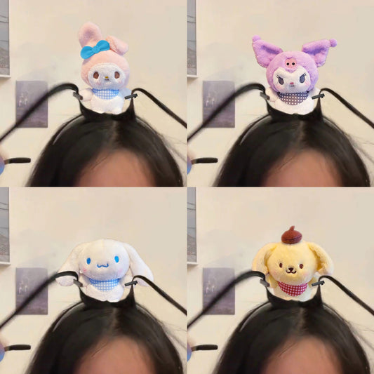 Diadema peinado loco sanrio