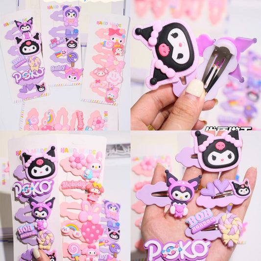 12 broches kuromi y melody