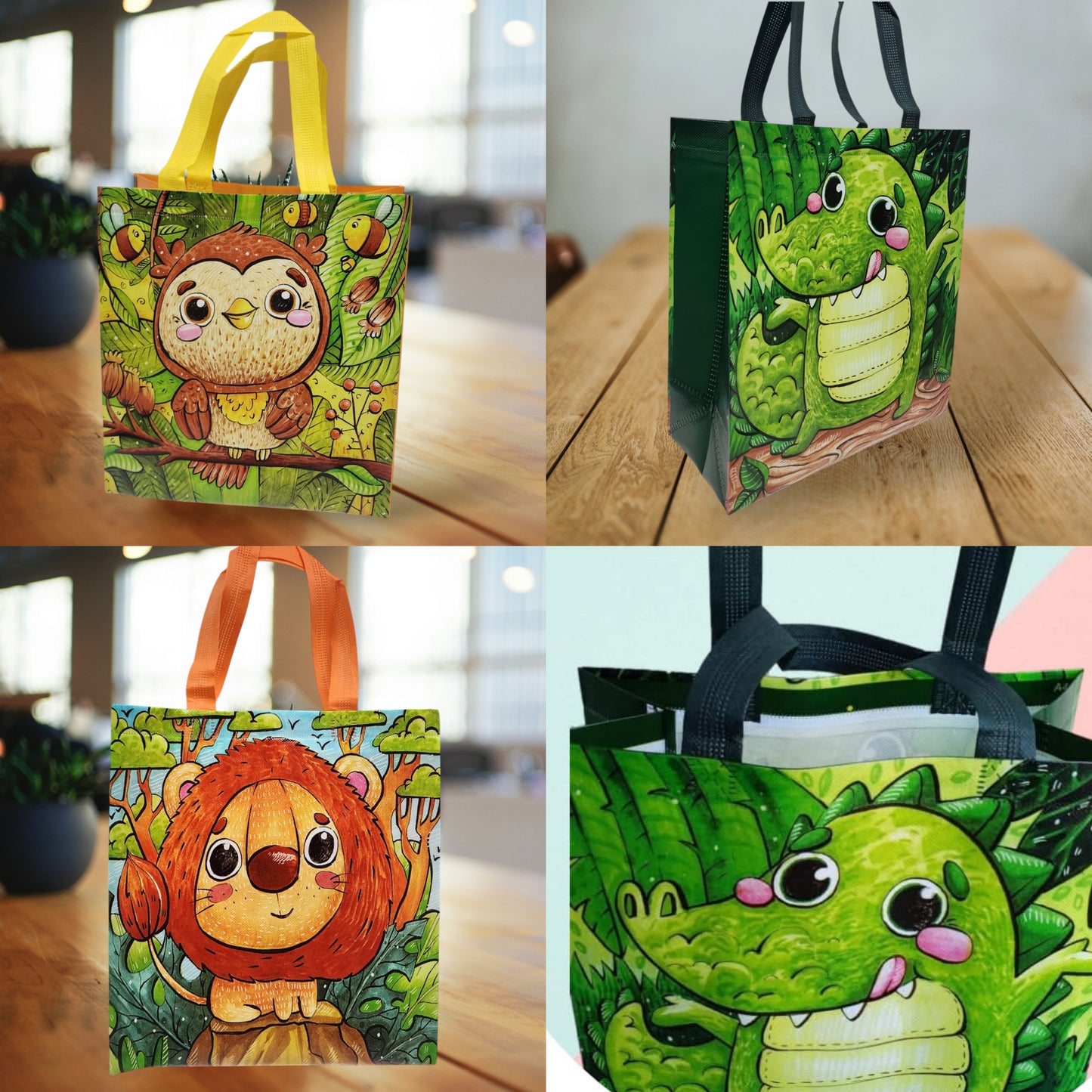 12 bolsa animales