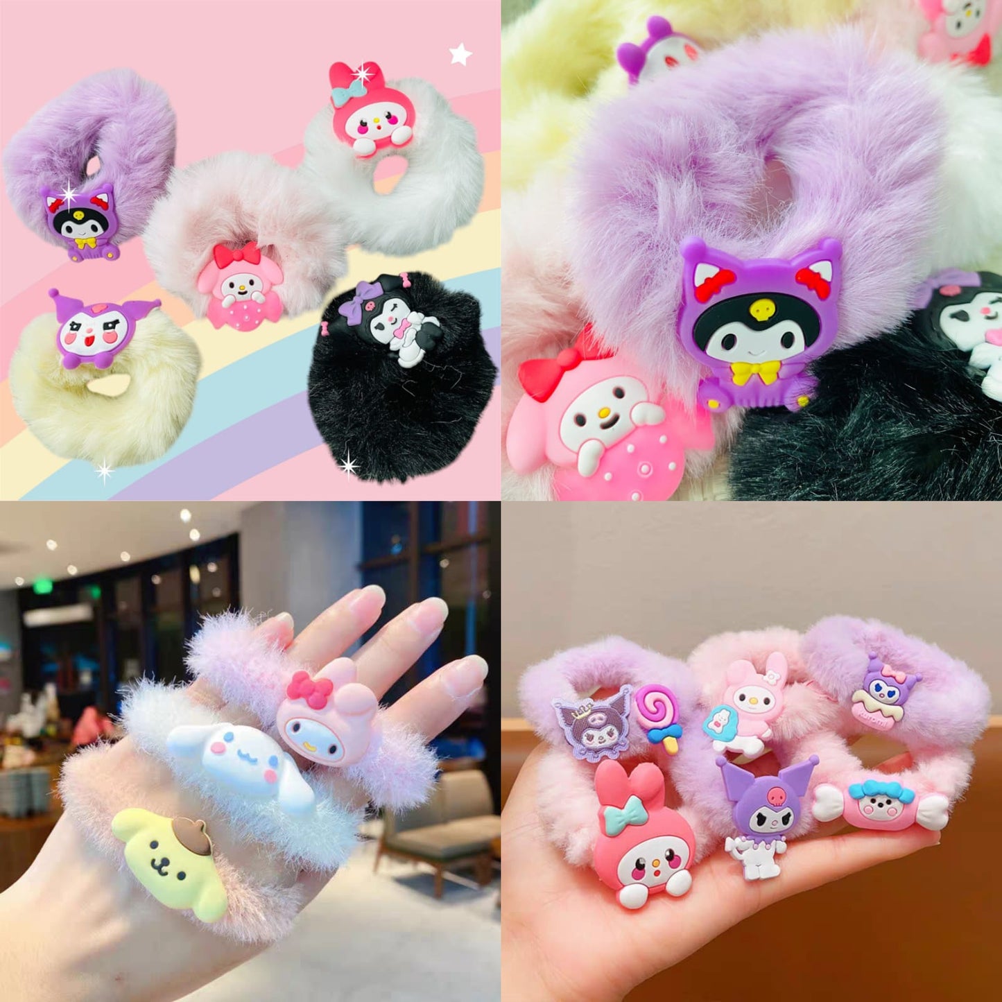 12 donitas peluche sanrio